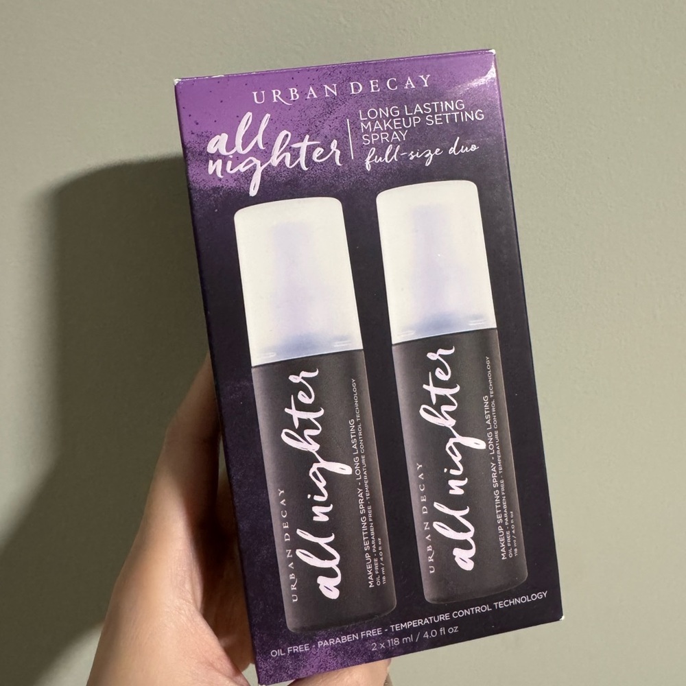 Urban Decay All Nighter Makeup Setting Spray Duo